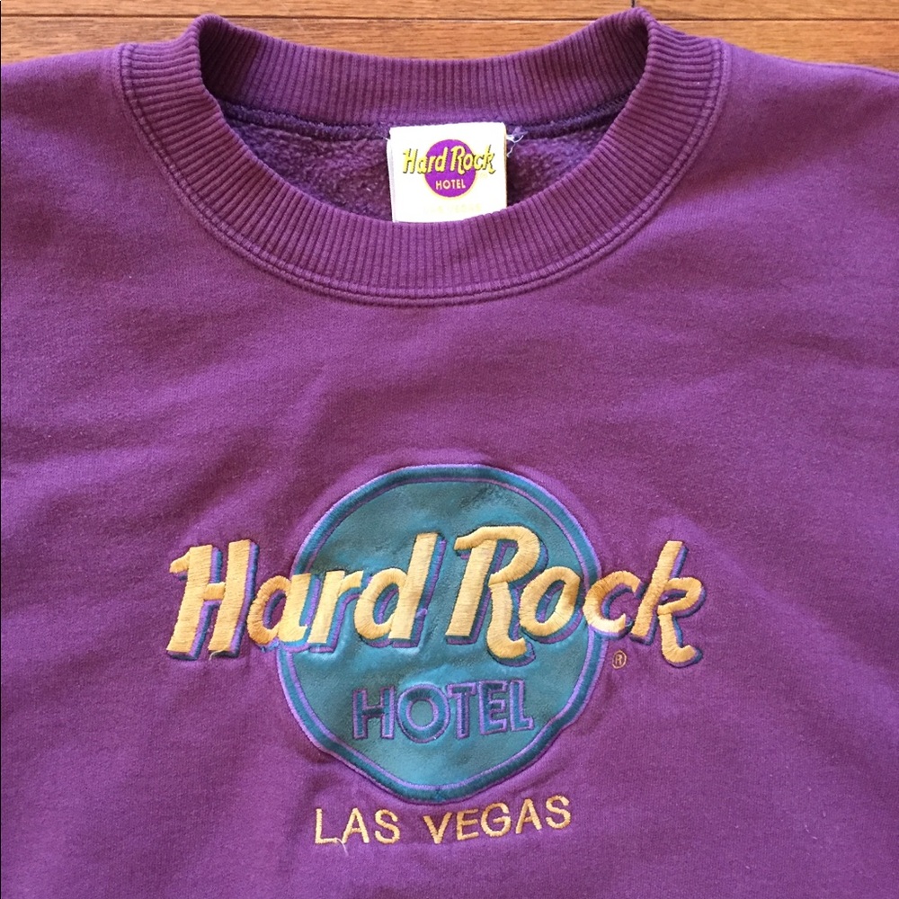Vintage Hard Rock Hotel Las Vegas Crewneck - Picture 2 of 4